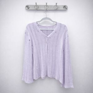 Elegant Lilac Women's Sweater